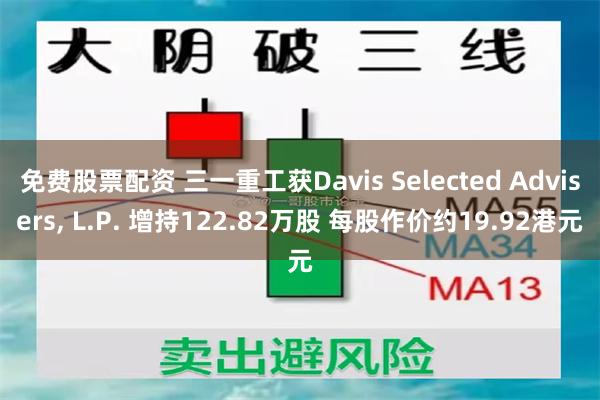 免费股票配资 三一重工获Davis Selected Advisers, L.P. 增持122.82万股 每股作价约19.92港元