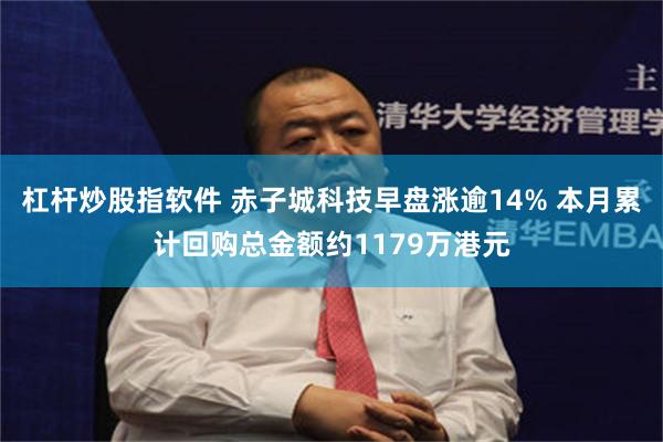杠杆炒股指软件 赤子城科技早盘涨逾14% 本月累计回购总金额约1179万港元