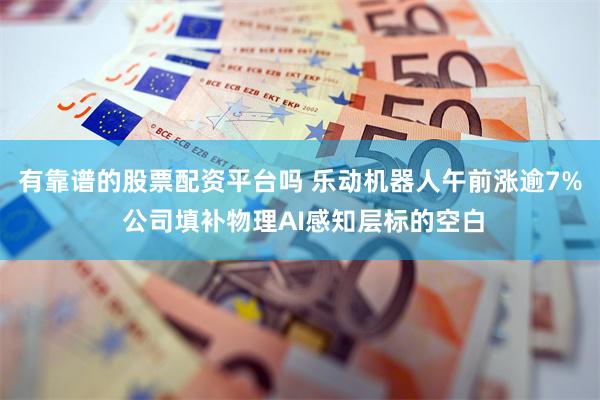 有靠谱的股票配资平台吗 乐动机器人午前涨逾7% 公司填补物理AI感知层标的空白