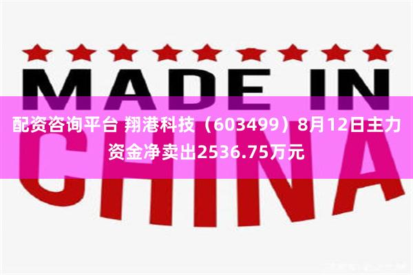 配资咨询平台 翔港科技（603499）8月12日主力资金净卖出2536.75万元