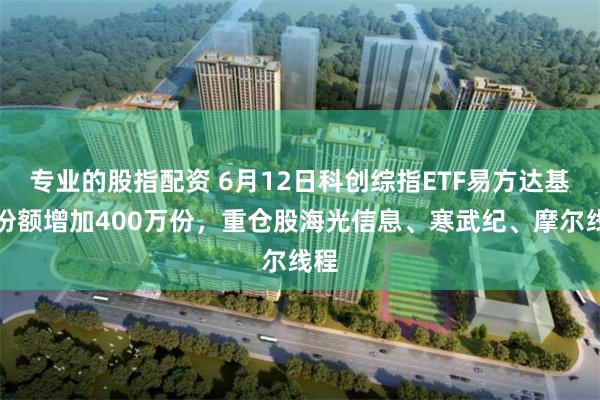 专业的股指配资 6月12日科创综指ETF易方达基金份额增加400万份,重仓股海光信息、寒武纪、摩尔线程