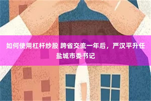 如何使用杠杆炒股 跨省交流一年后，严汉平升任盐城市委书记