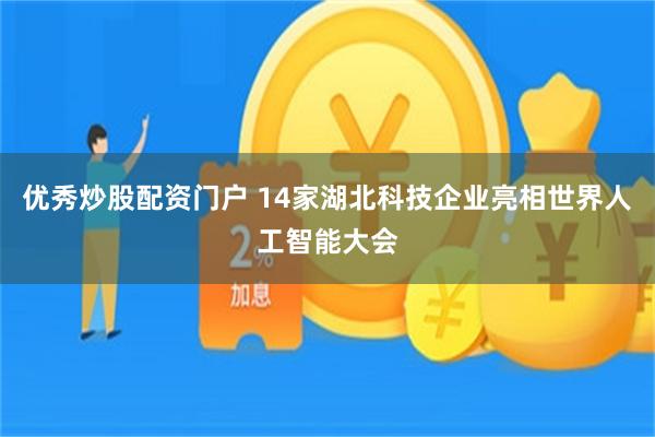 优秀炒股配资门户 14家湖北科技企业亮相世界人工智能大会