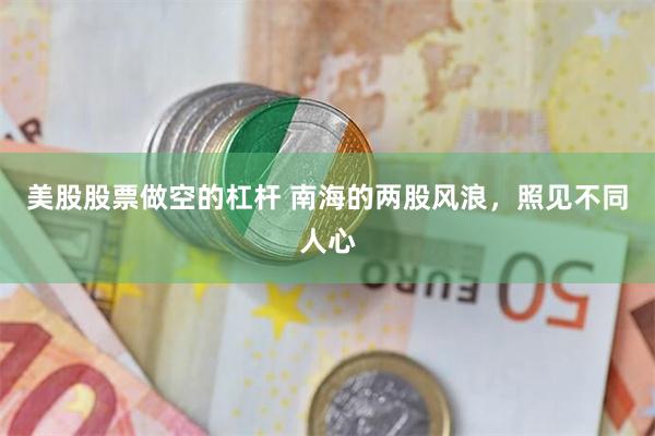 美股股票做空的杠杆 南海的两股风浪，照见不同人心