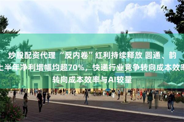 炒股配资代理 “反内卷”红利持续释放 圆通、韵达、申通上半年净利增幅均超70%，快递行业竞争转向成本效率与AI较量