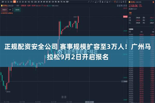 正规配资安全公司 赛事规模扩容至3万人！广州马拉松9月2日开启报名