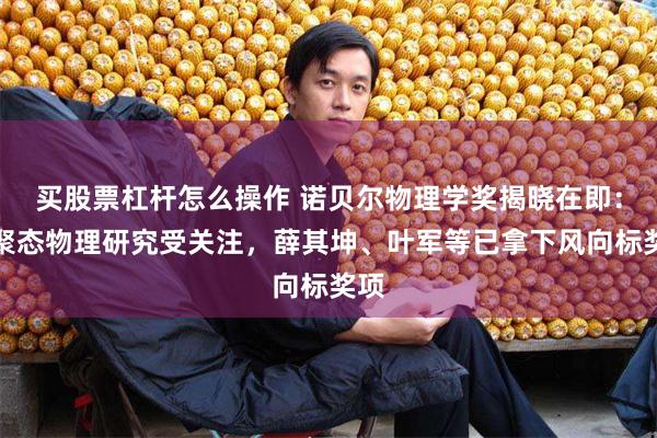 买股票杠杆怎么操作 诺贝尔物理学奖揭晓在即：凝聚态物理研究受关注，薛其坤、叶军等已拿下风向标奖项